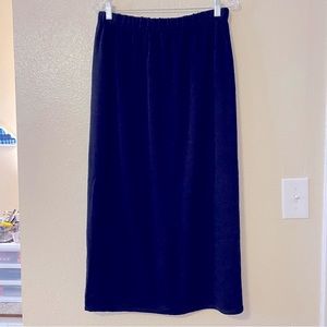 Dylani Knitwear Black Skirt - Size Large